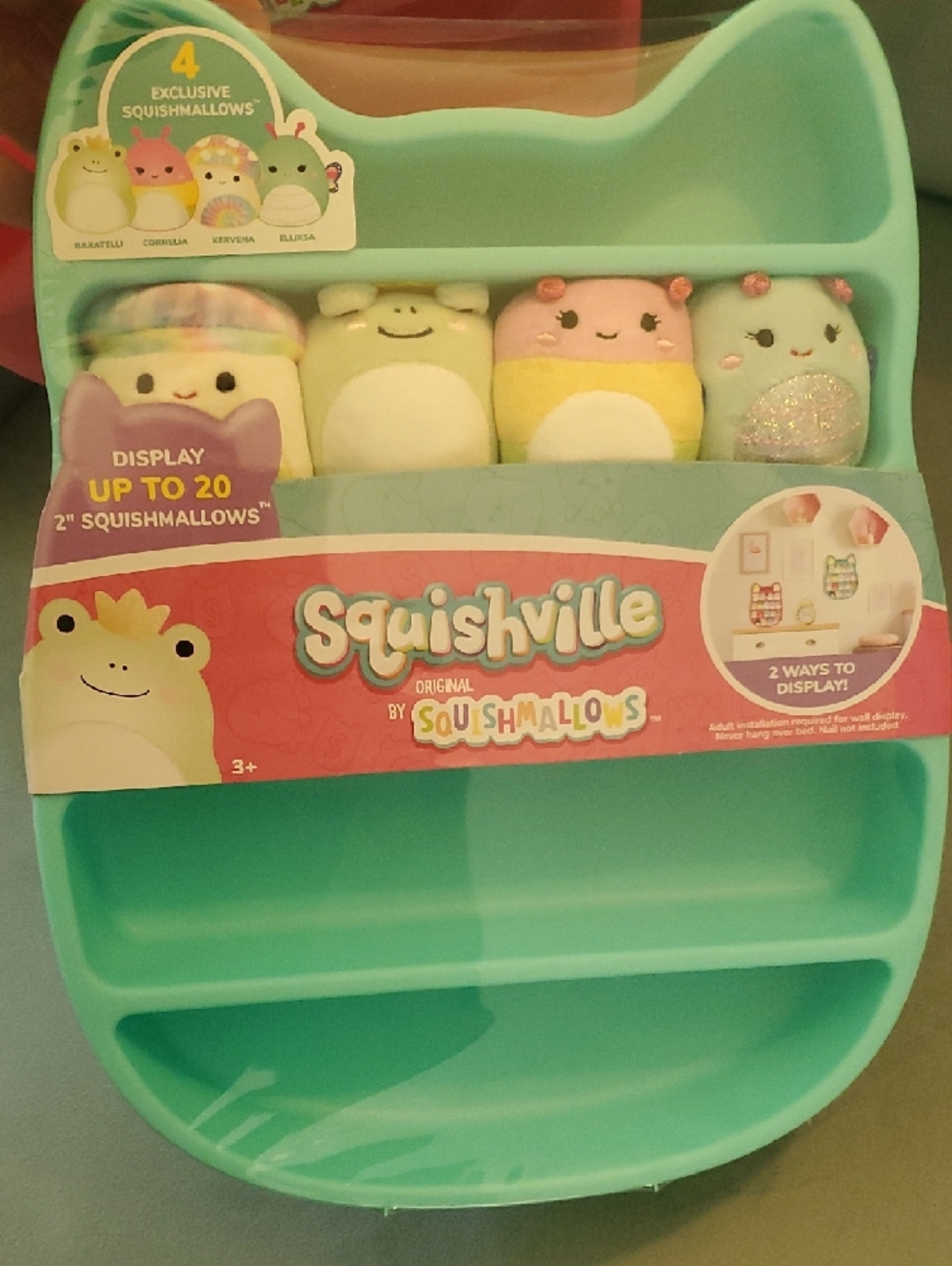 3 Squishmallows Display Shelves W/ 12 Total Squishville - Picture 2 of 8